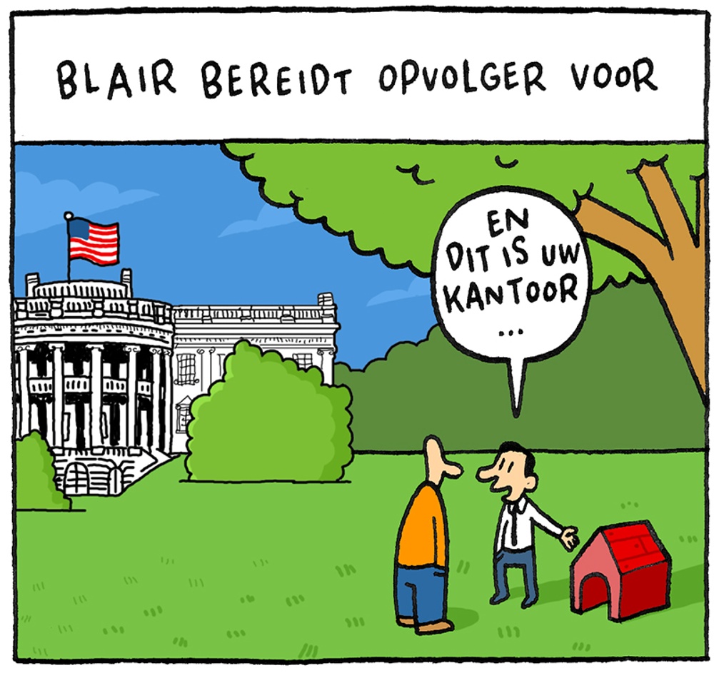 Opvolger Blair